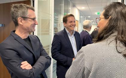 Visite Dominique Pon et Olivier Geoffroy_GRADeS Centre-Val de Loire